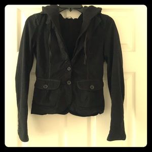 Armani Exchange black fitted jacket 🌻